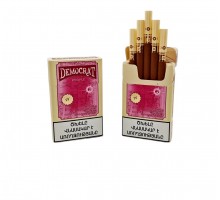 Сигареты Democrat Purple King Size (Демократ Виноград Ментол Кнопка)