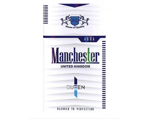  Купить Сигареты Manchester Queen Aqua (Манчестер Компакт Аква)